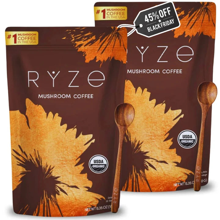 Ryze Mushroom Coffee Pack of 2