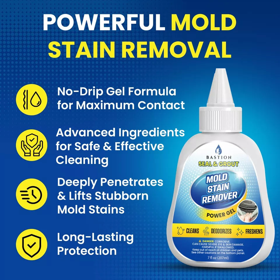 Mold Stain Remover Power Gel for Front Loader 7oz