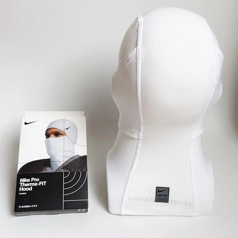 Nike Pro Therma-Fit Hyperwarm Hood Ski Mask Balaclava - White