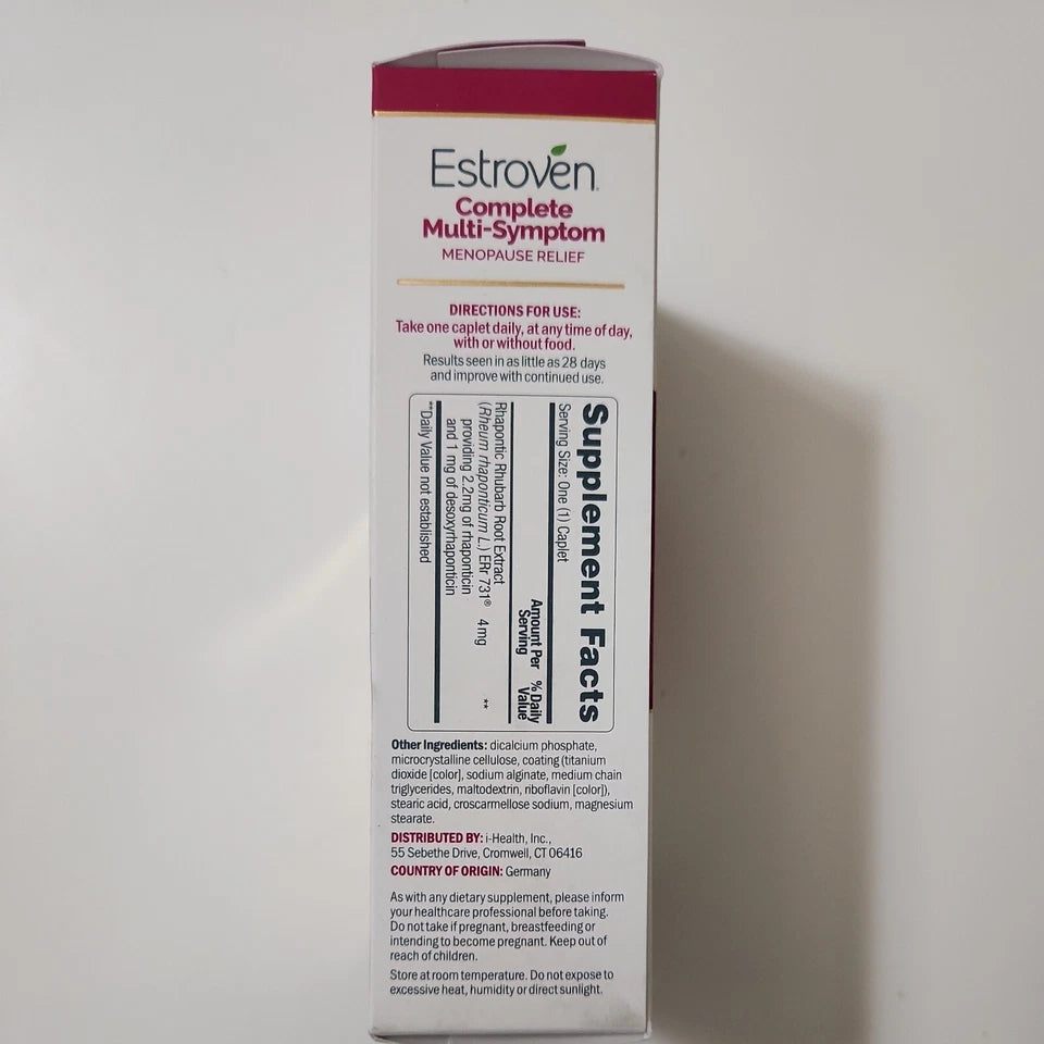 Estroven Complete Multi-Symptom Menopause Relief 60 Caplets