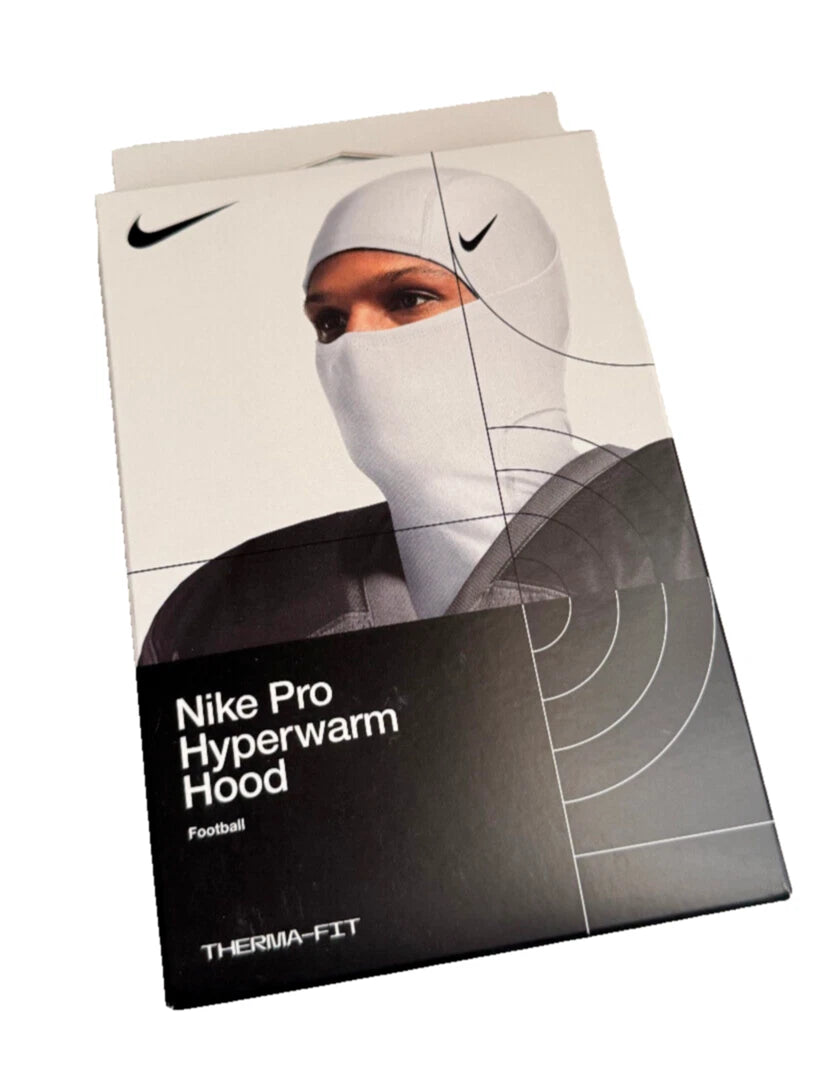 Nike Pro Therma-Fit Hyperwarm Hood Ski Mask Balaclava - White