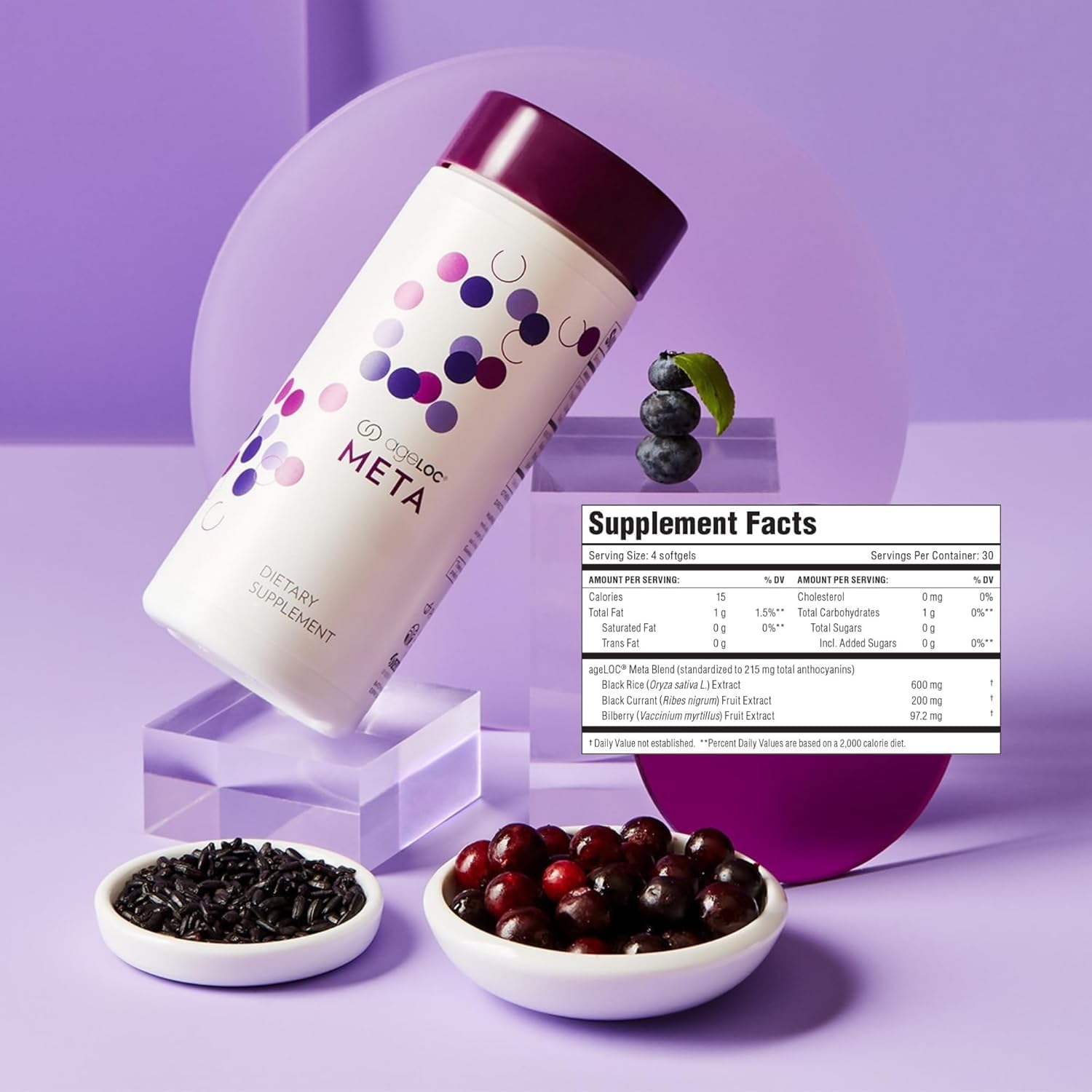 NU SKIN PHARMANEX ageLOC META Metabolism 120 Capsules  Exp 08/27