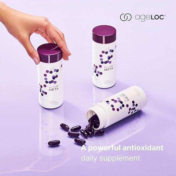 NU SKIN PHARMANEX ageLOC META Metabolism 120 Capsules  Exp 08/27