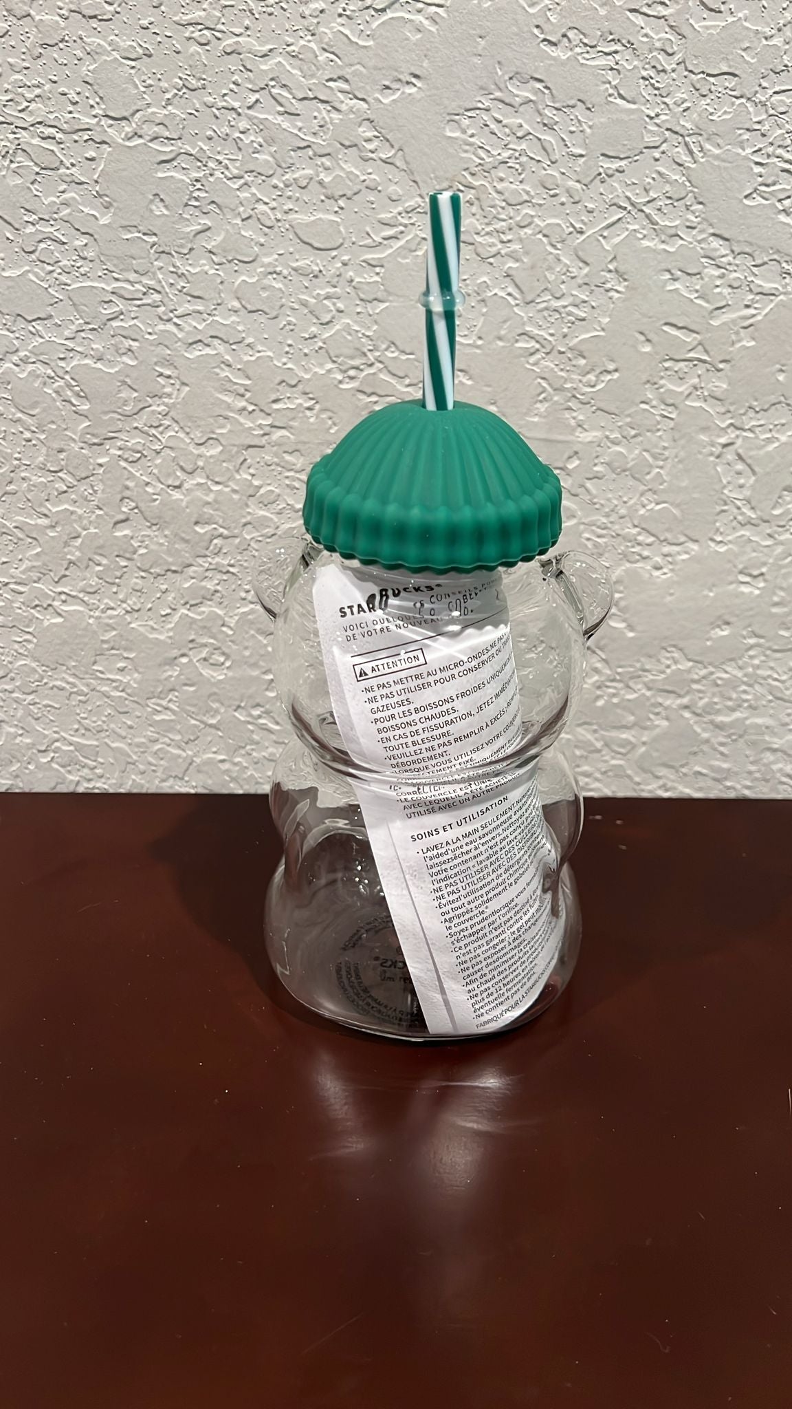 2026 Glass Starbucks Bearista Bear Cold Cup Holiday Limited Edition