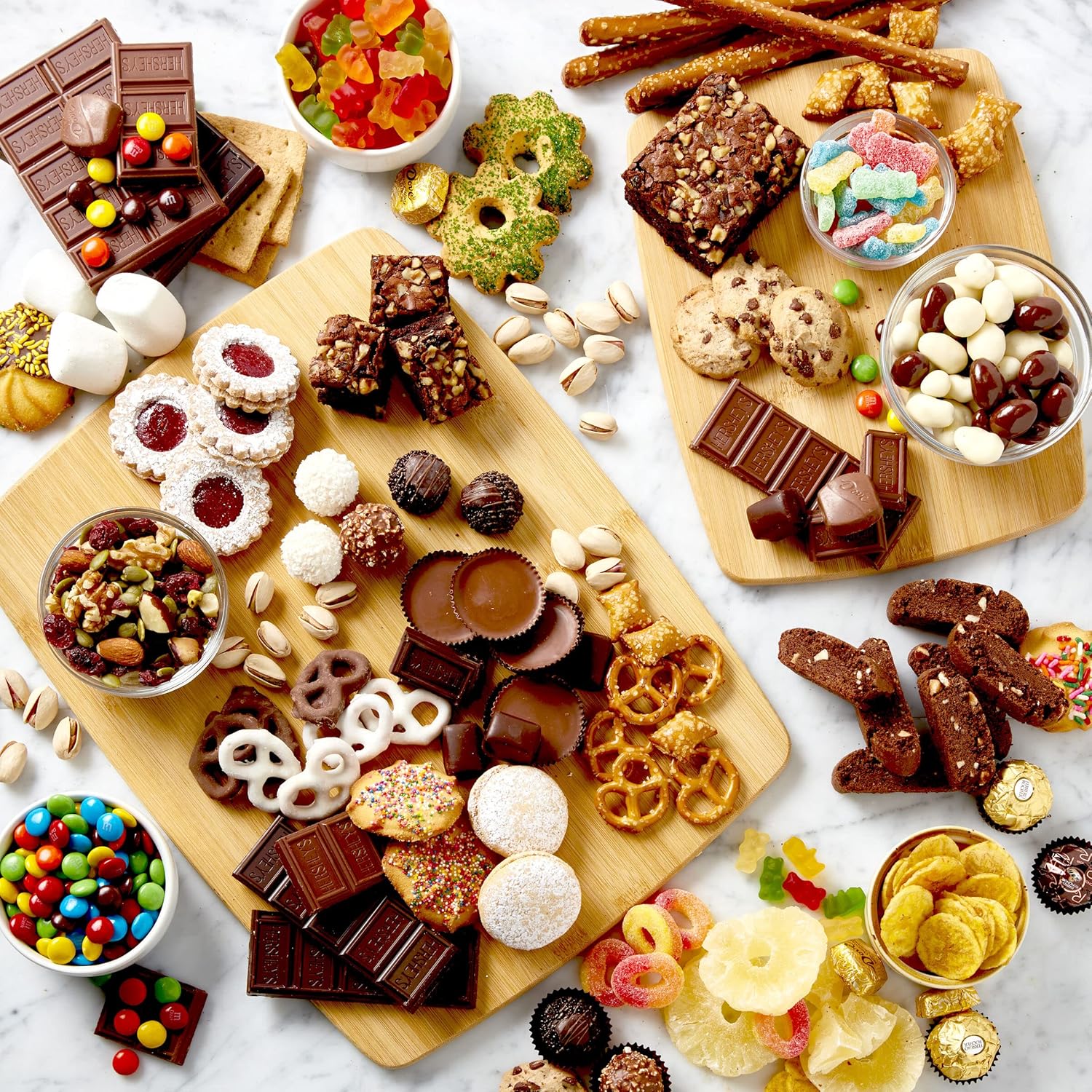 Farberware Reversible Bamboo Cutting Boards, 4-Piece Set