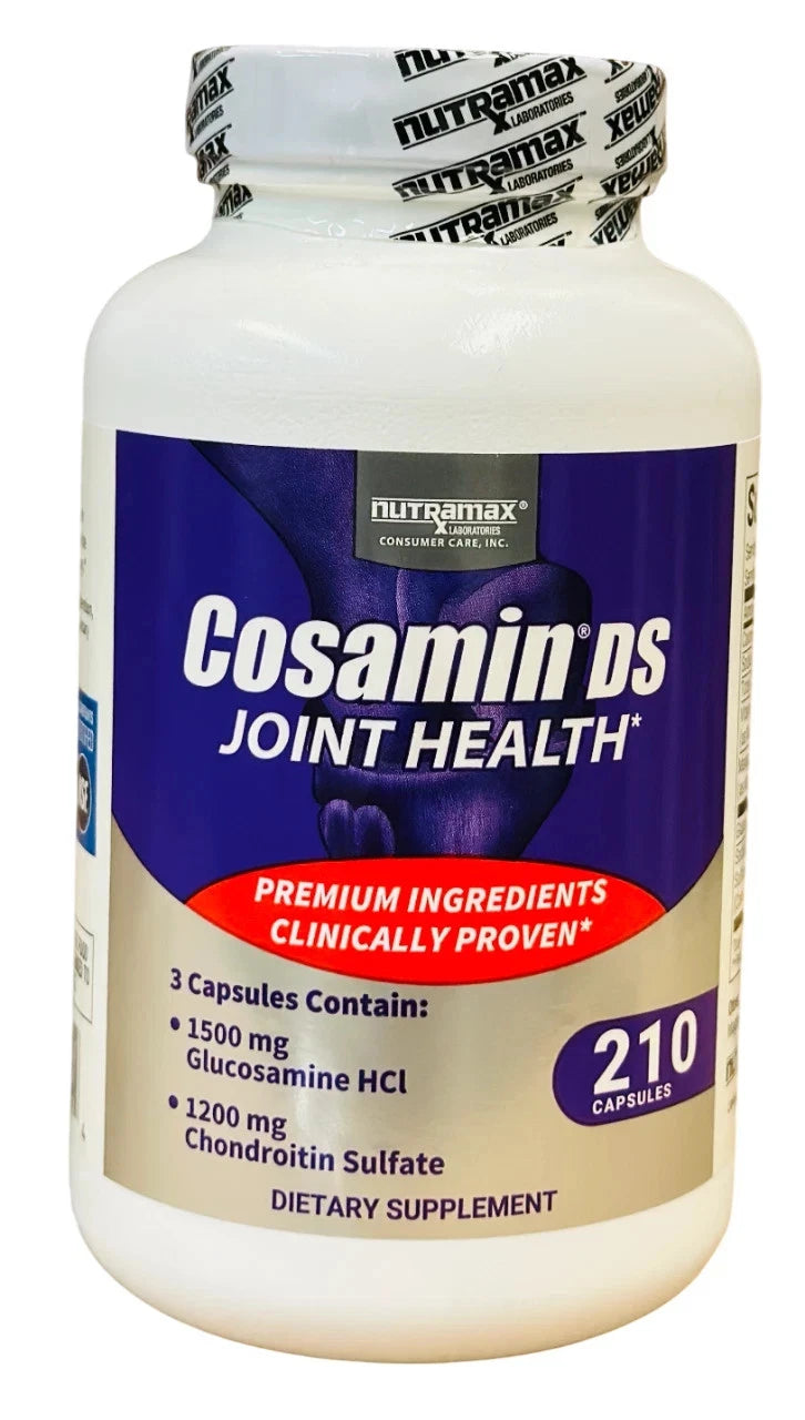 Cosamin DS Joint Health Supplement with Glucosamine & Chondroitin – 210 Capsules