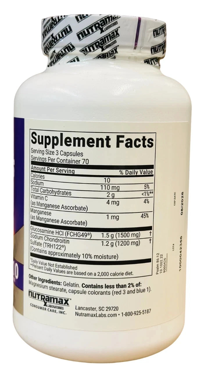 Cosamin DS Joint Health Supplement with Glucosamine & Chondroitin – 210 Capsules