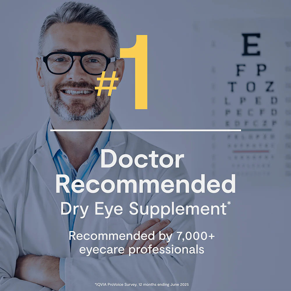 PRN De3 Eye Omega Fish Oil 270 Softgels - Support for Dry Eyes