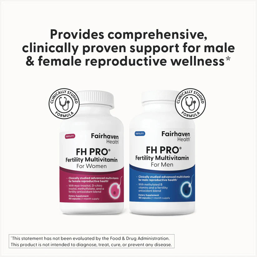 Fairhaven Health, FH Pro for Men + Women, 2 PACK, Multivitamin, 180 capsules