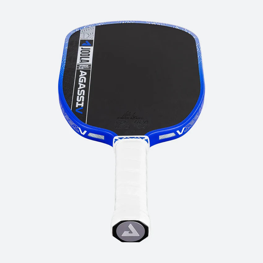 JOOLA Agassi Pro V 16mm Pickleball Paddle Blue | Brand New