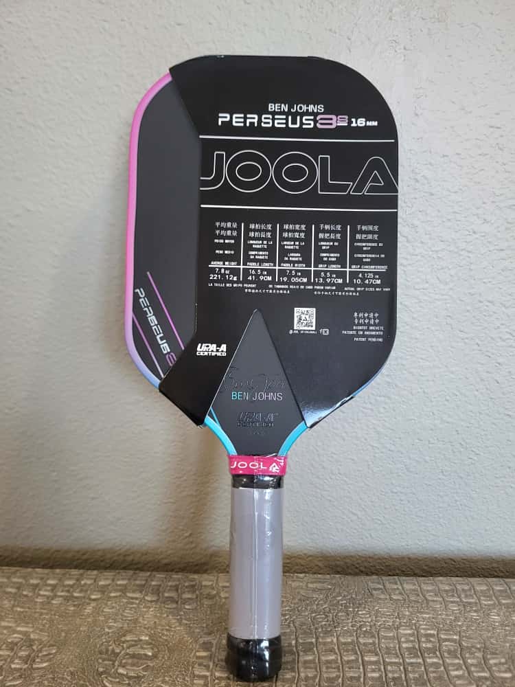 Joola Ben Johns Perseus 3S 16mm Pickleball Paddle Vietnam Pink