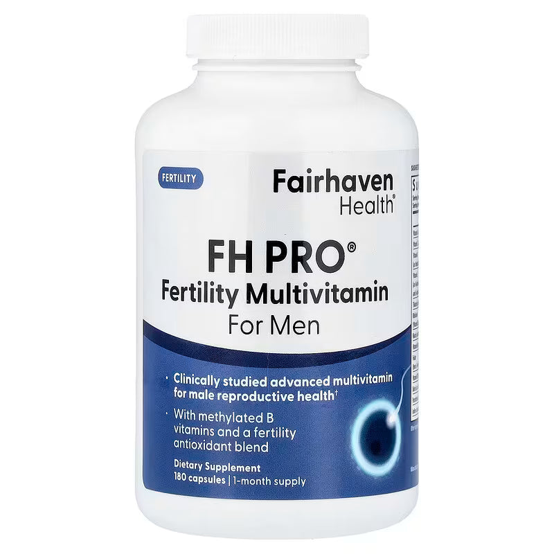 Fairhaven Health, FH Pro for Men, Multivitamin, 180 Capsules