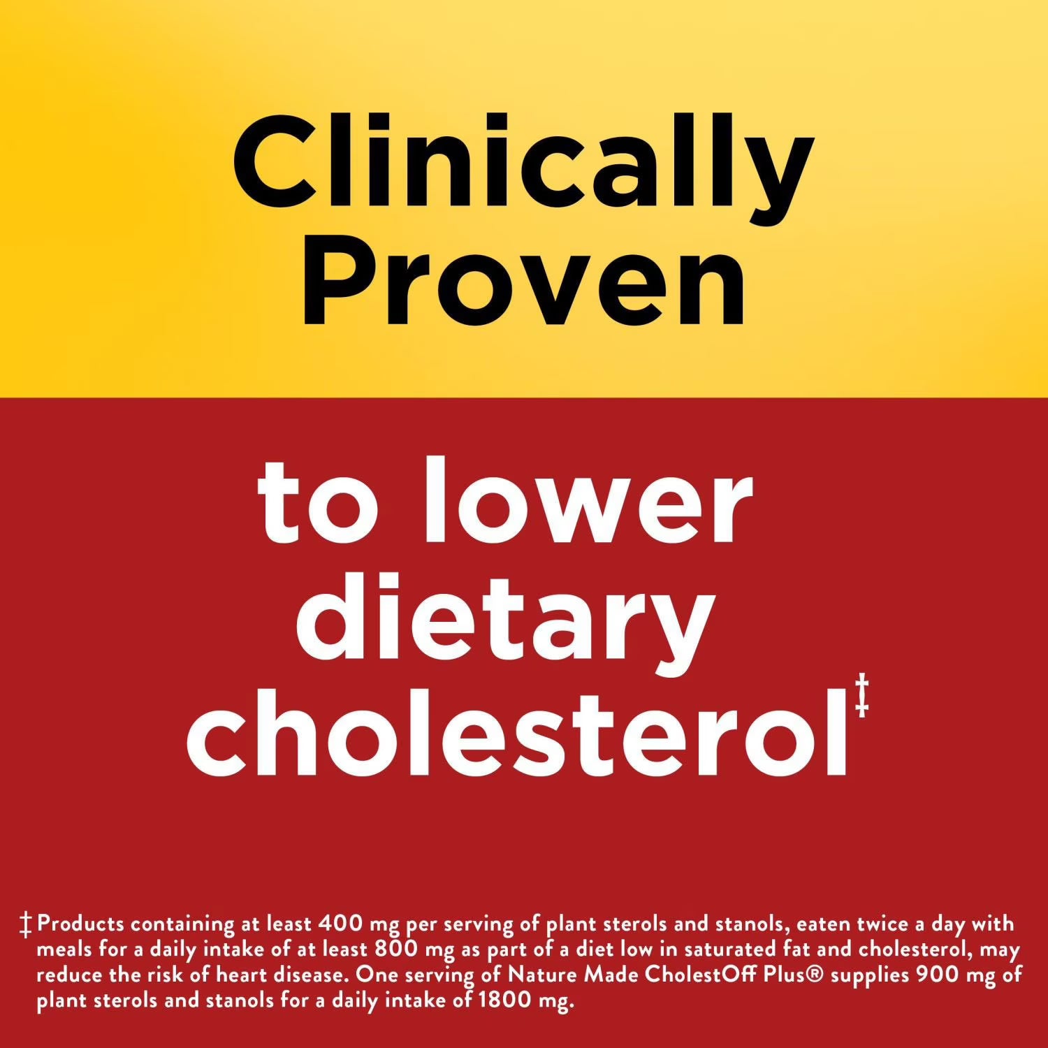 Nature Made CholestOff Plus 210 Softgels Heart Health & Cholesterol Support