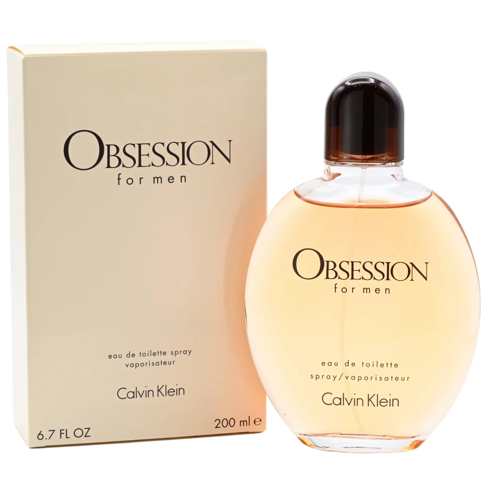 Obsession by Calvin Klein for Men Eau de Toilette Spray 6.7 oz (200ml) New in Box