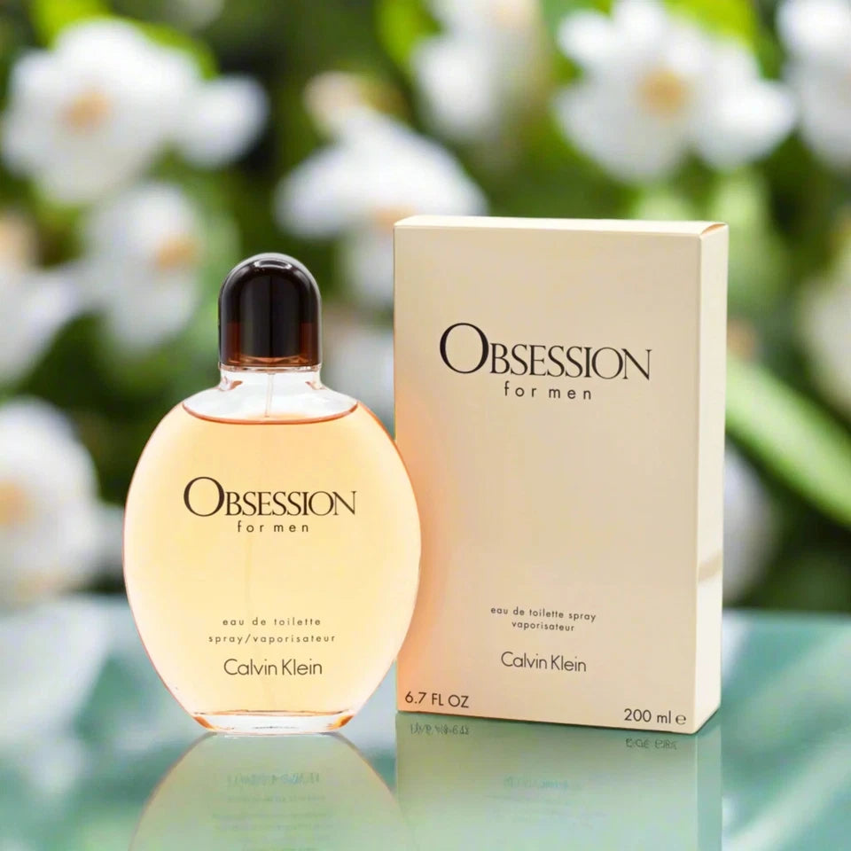 Obsession by Calvin Klein for Men Eau de Toilette Spray 6.7 oz (200ml) New in Box