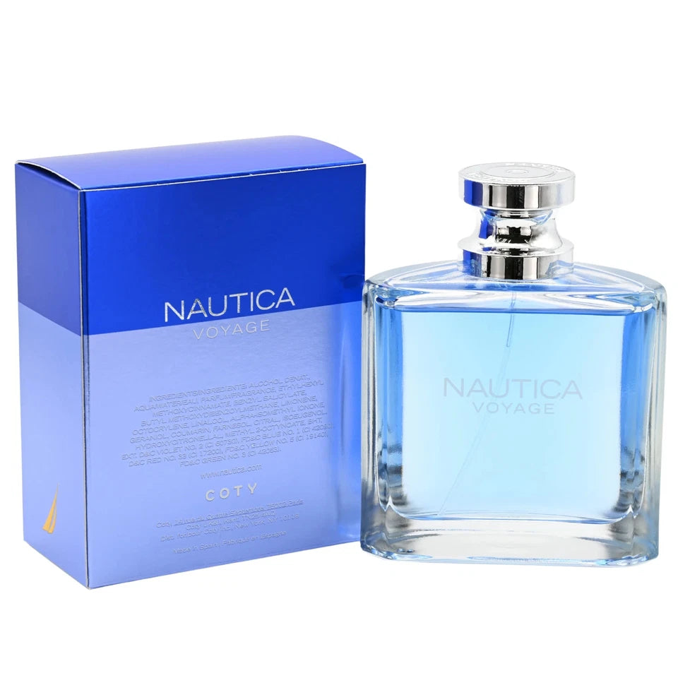 Nautica Voyage by Nautica for Men Eau de Toilette Spray 3.4 oz (100ml) New in Box