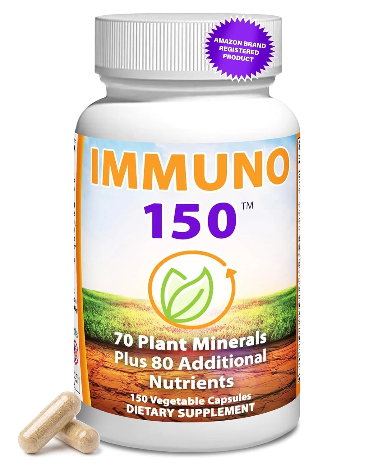 Immuno 150 Immune Support Supplement – 150 Vegetable Capsules
