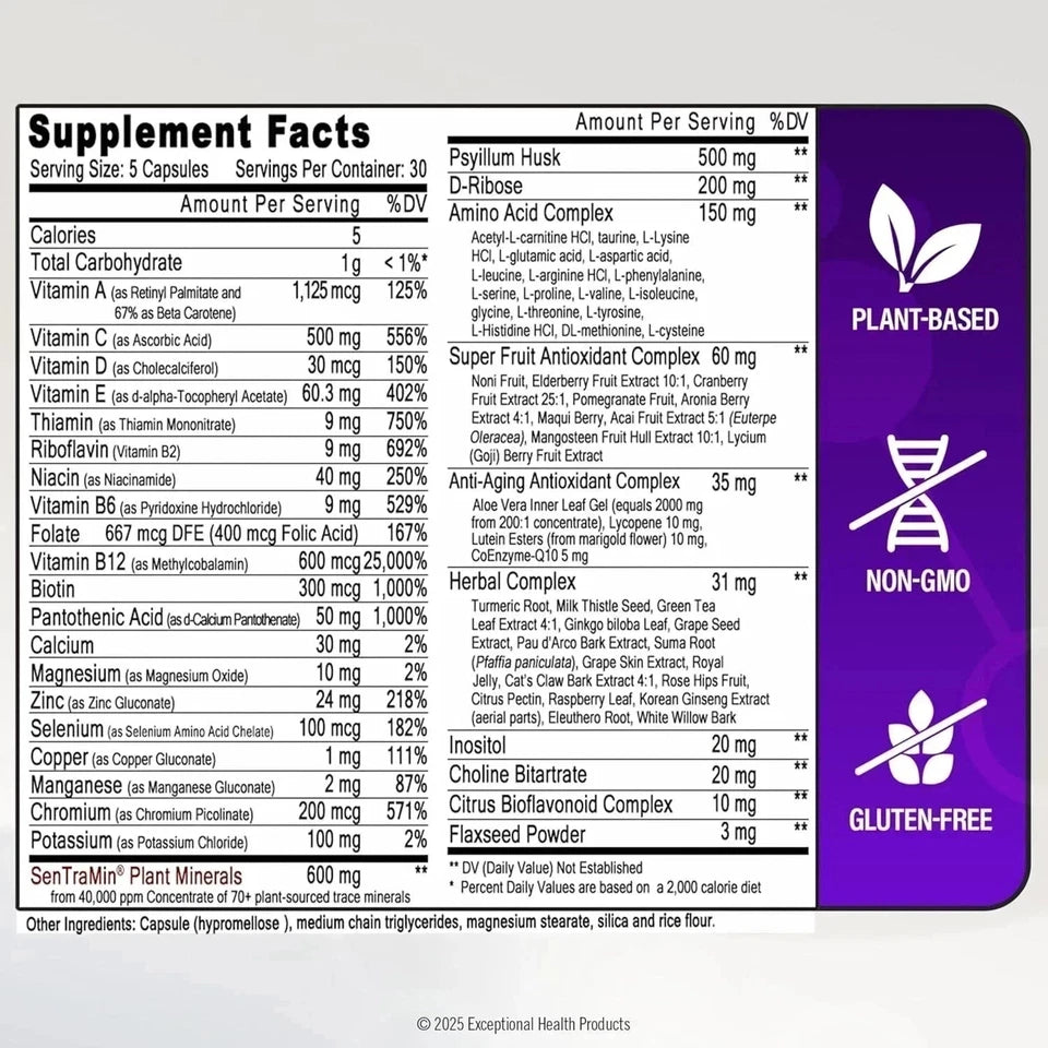 Immuno 150 Immune Support Supplement – 150 Vegetable Capsules