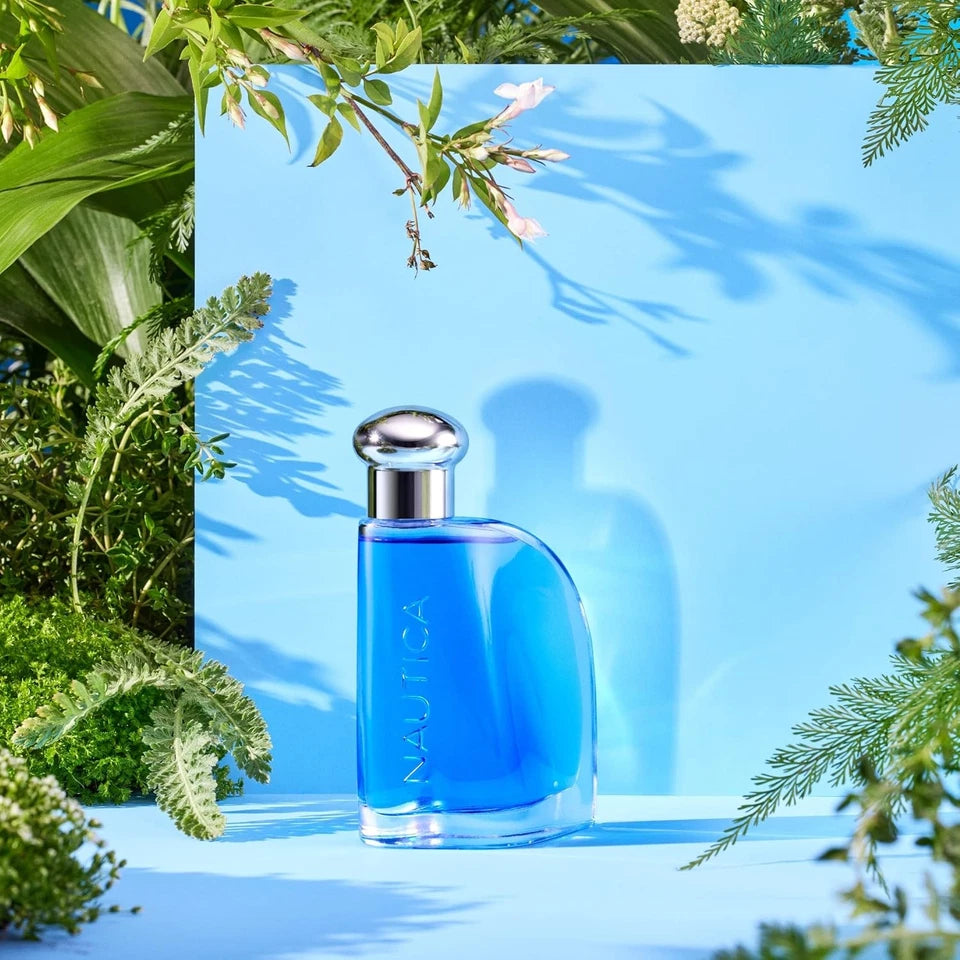 Nautica Blue by Nautica for Men Eau de Toilette Spray 3.4 fl oz New in Box