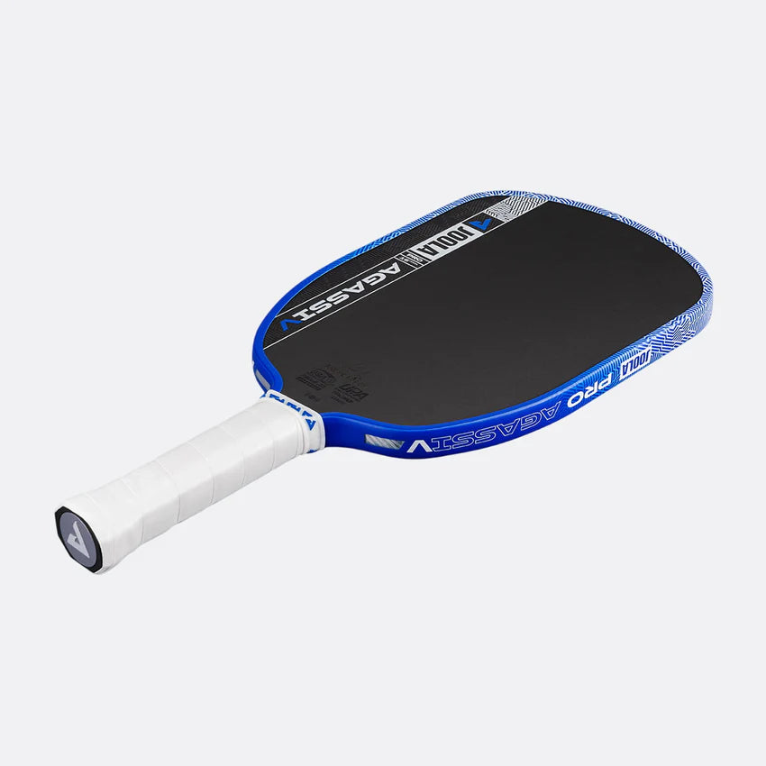 JOOLA Agassi Pro V 16mm Pickleball Paddle Blue | Brand New