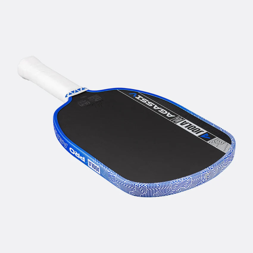 JOOLA Agassi Pro V 16mm Pickleball Paddle Blue | Brand New