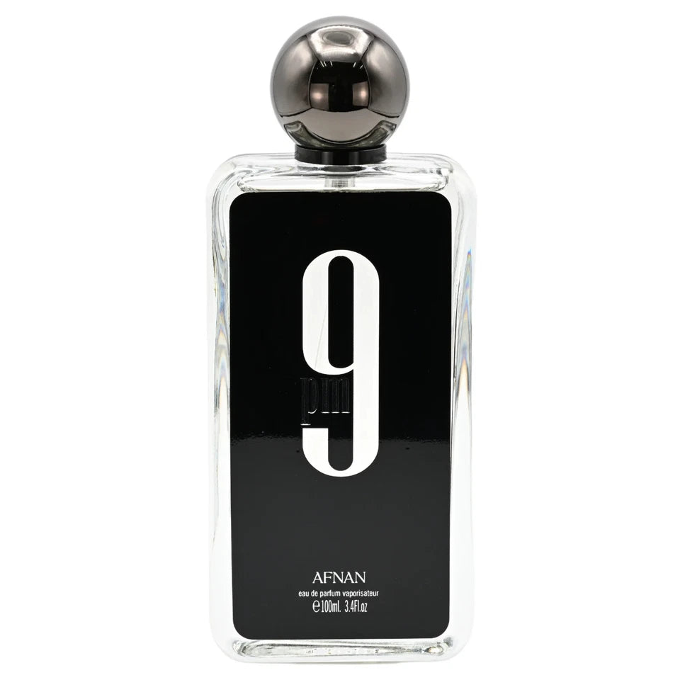 9 PM by Afnan Eau de Parfum Spray for Men 3.4 fl oz New in Box