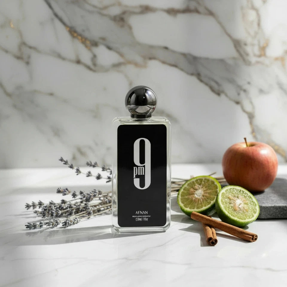 9 PM by Afnan Eau de Parfum Spray for Men 3.4 fl oz New in Box