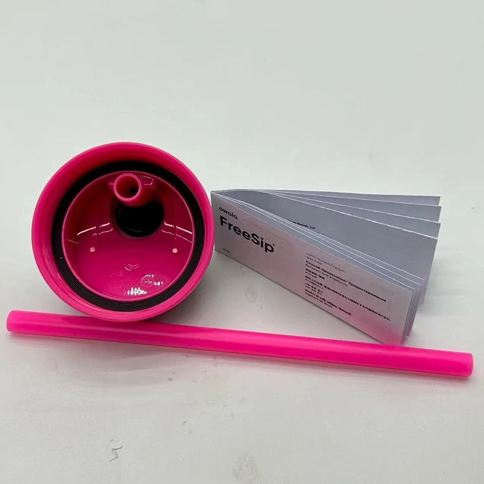 Owala FreeSip 32oz Stainless Bottle Peach Pink