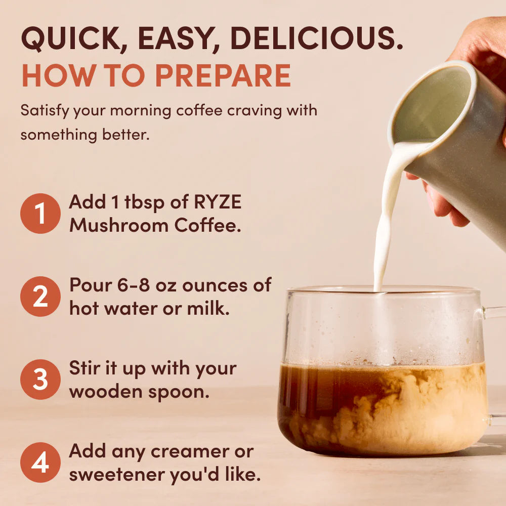 Ryze Mushroom Coffee (30 Servings)
