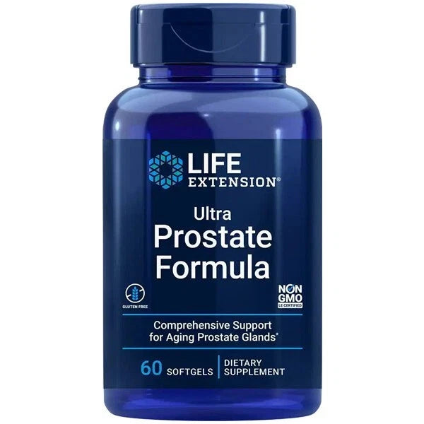 Life Extension Ultra Prostate Formula – 60 Softgels | Beta-Sitosterol & Saw Palmetto