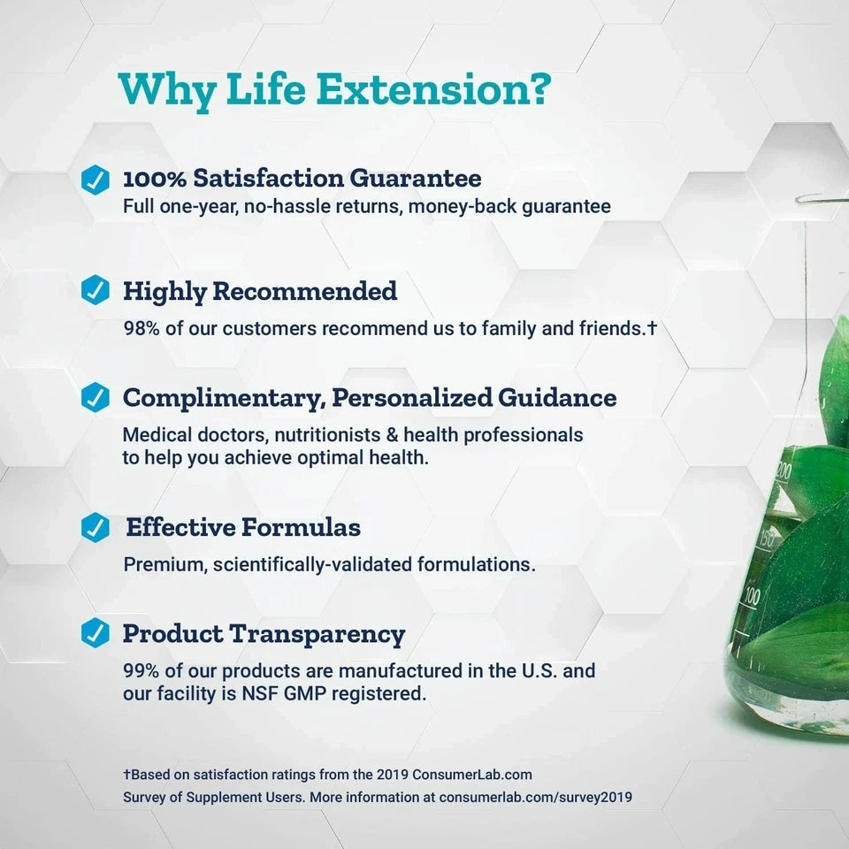 Life Extension Ultra Prostate Formula – 60 Softgels | Beta-Sitosterol & Saw Palmetto