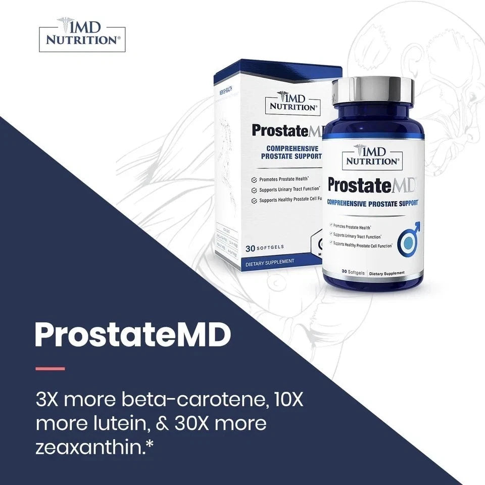1MD Nutrition ProstateMD Saw Palmetto Prostate Support 30 Day Supply Supplement