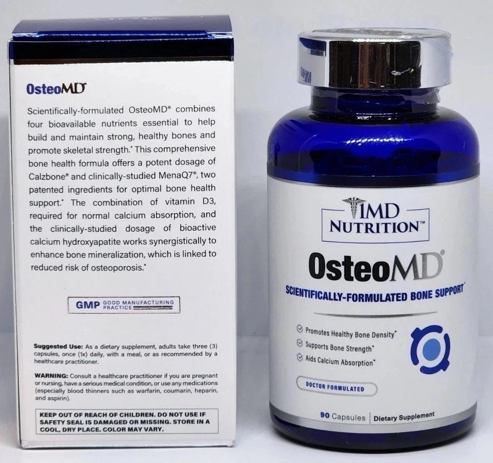 1MD Nutrition OsteoMD Bone Health Support 90 Softgels