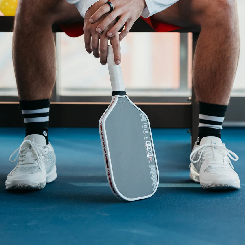 JOOLA Ben Johns Perseus Pro IV 16mm Pickleball Paddle- Black/White