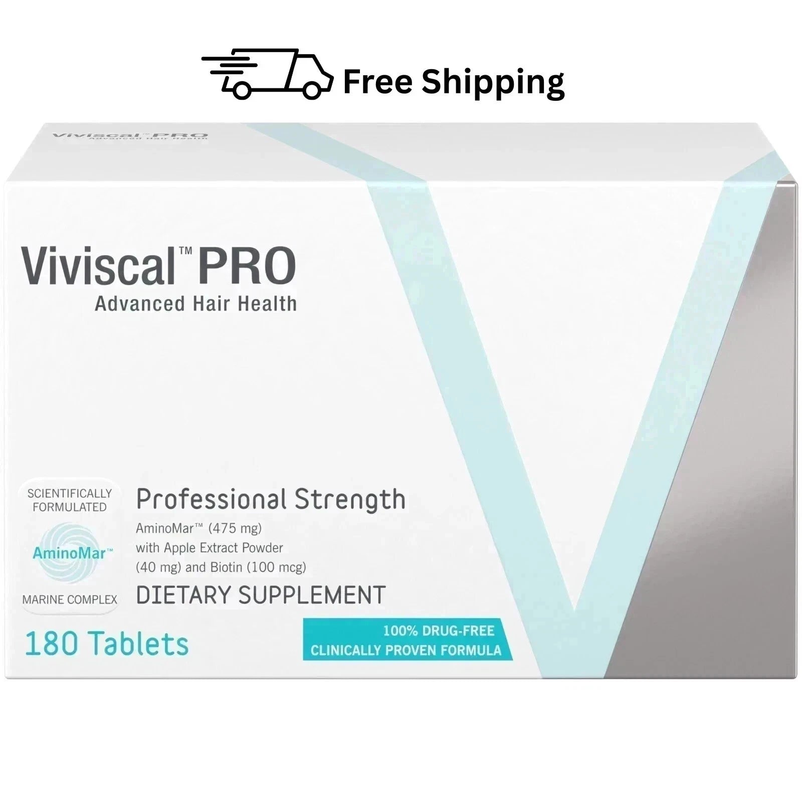 Viviscal PRO Advanced Hair Growth Supplement – 180 Tablets