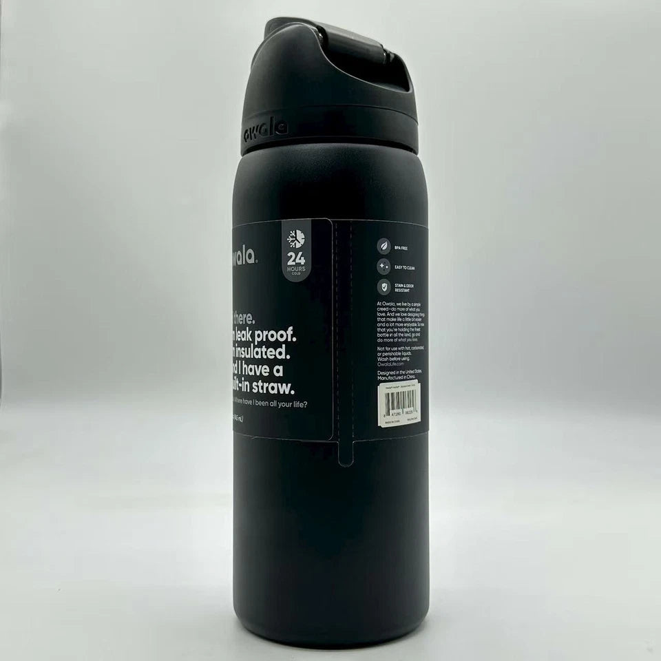 Owala FreeSip 32oz Stainless Steel Water Bottle - Dark
