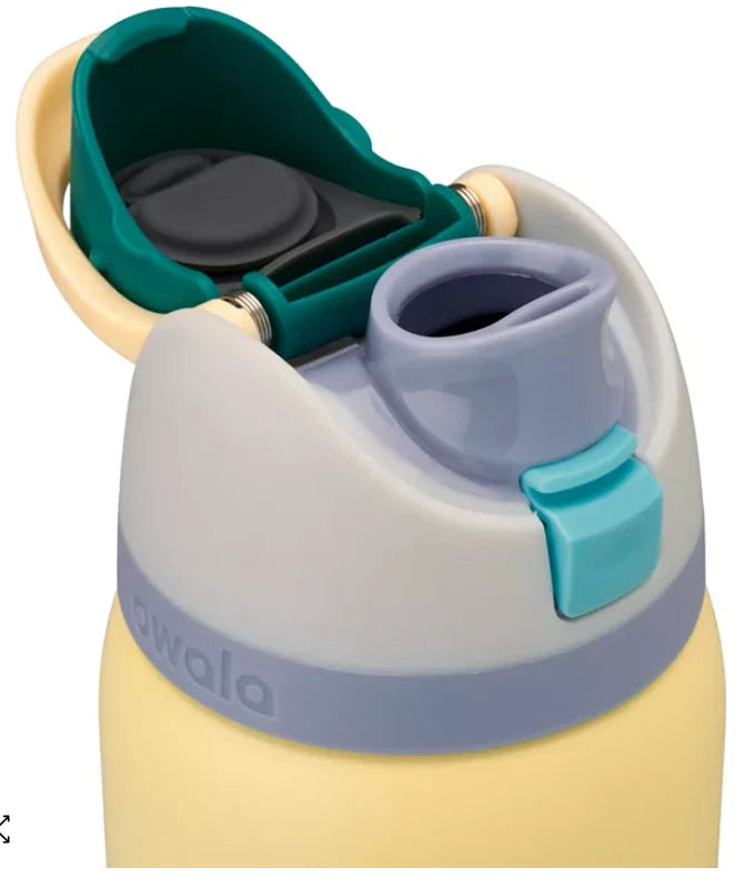 owala Freeship 32 oz stainless steel - Sunny Daze